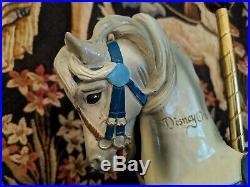 Walt Disney World Cinderella Golden Carousel Horse Rare Hand Painted 1990