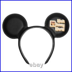 Walt Disney World Coach 2022 50th Anniversary Mickey Ears Black Leather New Tags