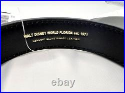 Walt Disney World Coach 2022 50th Anniversary Mickey Ears Black Leather New Tags