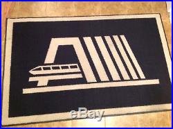 Walt Disney World Contemporary Resort Rug Mat Carpet Display Monorail