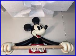 Walt Disney World Direct Home MICKEY MOUSE Figure Paper Towel Holder Rack NEW