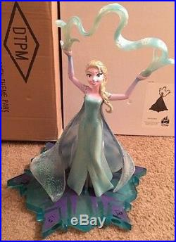Walt Disney World Disney Parks Frozen Princess Elsa Medium Big Fig Figurine