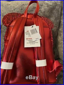 Walt Disney World Disney Red Loungefly Mini Backpack BNWT