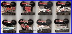 Walt Disney World Disney Transportation Series Pins, Complete Set of 8, LE 5000 Walt Disney World Disney Transportation Series Pins, Complete Set of 8, LE 5000