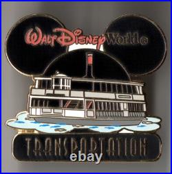 Walt Disney World Disney Transportation Series Pins, Complete Set of 8, LE 5000 Walt Disney World Disney Transportation Series Pins, Complete Set of 8, LE 5000