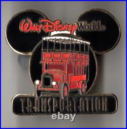 Walt Disney World Disney Transportation Series Pins, Complete Set of 8, LE 5000 Walt Disney World Disney Transportation Series Pins, Complete Set of 8, LE 5000