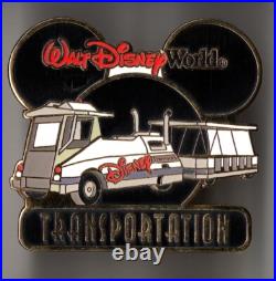 Walt Disney World Disney Transportation Series Pins, Complete Set of 8, LE 5000 Walt Disney World Disney Transportation Series Pins, Complete Set of 8, LE 5000