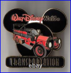 Walt Disney World Disney Transportation Series Pins, Complete Set of 8, LE 5000 Walt Disney World Disney Transportation Series Pins, Complete Set of 8, LE 5000