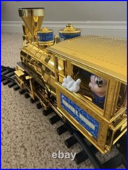 Walt Disney World Disneyland Railroad Golden Edition 50th Anniversary NEW IN BOX