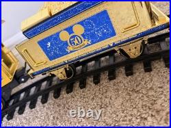 Walt Disney World Disneyland Railroad Golden Edition 50th Anniversary NEW IN BOX