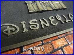 Walt Disney World Disneyland Sleeping Beauty castle plaque Walt Disney World Disneyland Sleeping Beauty castle plaque