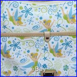 Walt Disney World Dooney And Bouke Tinker Bell Floral Cross Body Bag New