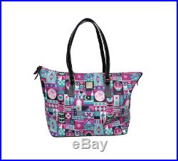 Walt Disney World Dooney & Bourke It's A Small World Luxury Shopper Tote Handbag