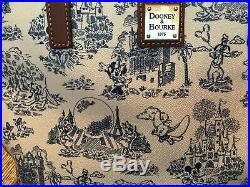 Walt Disney World Dooney & Bourse Toile Tote Bag Purse