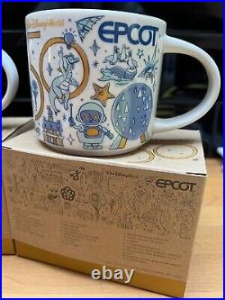Walt Disney World EPCOT 50th Anniversary Starbucks Been There Mug