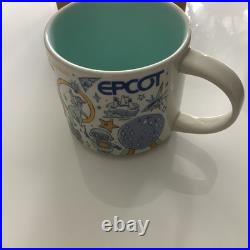 Walt Disney World EPCOT 50th Anniversary Starbucks Been There Mug