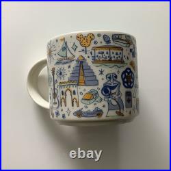 Walt Disney World EPCOT 50th Anniversary Starbucks Been There Mug