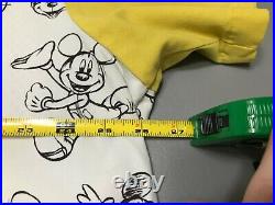 Walt Disney World EPCOT Mickey Mouse Art Drawing Cast Member Shirt Adult Size XL