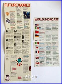 Walt Disney World EPCOT centre opening week tickets memorabilia Oct 30 1982 Walt Disney World EPCOT centre opening week tickets memorabilia Oct 30 1982
