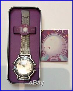 Walt Disney World Epcot Center 10th Anniversary Fossil Watch from 1992 New WithBOX