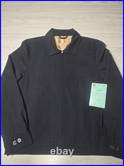 Walt Disney World Epcot Center Jacket Medium Sample Tagged Italy Satin Lined