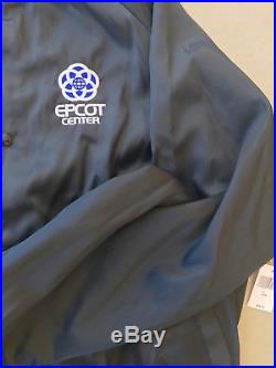 Walt Disney World Epcot Center WDI Cast Imagineering Retro Varsity Jacket Large