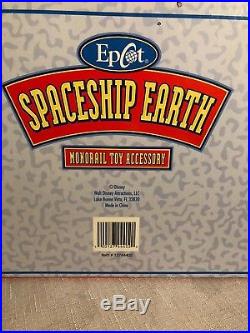 Walt Disney World Epcot Spaceship Earth Monorail Toy Accessory Retired Rare