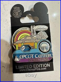 Walt Disney World Epcot White Glove Retro Series Horizons LE 750 Pin