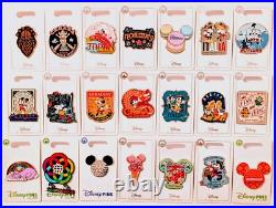 Walt Disney World Epcot World Showcase Pin Lot Of 23, New Walt Disney World Epcot World Showcase Pin Lot Of 23, New