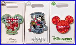 Walt Disney World Epcot World Showcase Pin Lot Of 23, New Walt Disney World Epcot World Showcase Pin Lot Of 23, New