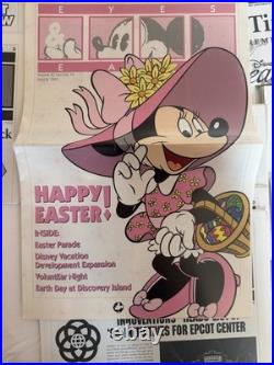 Walt Disney World Eyes & Ears cast member exclusive LOT OF 18. All 1993