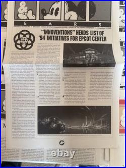 Walt Disney World Eyes & Ears cast member exclusive LOT OF 18. All 1993