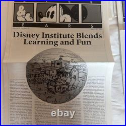 Walt Disney World Eyes & Ears cast member exclusive LOT OF 18. All 1993