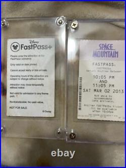 Walt Disney World FAST PASS GREAT MOVIE RIDE & SPACE MOUNTAIN