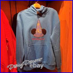 Walt Disney World Fantasia Sorcerer Mickey Hoodie for Adults Size 2XL New
