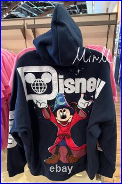 Walt Disney World Fantasia Sorcerer Mickey Mouse Hoodie For Adults 2025