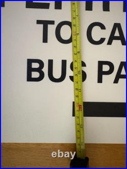 Walt Disney World Ferryboat To Car and Bus Parking Park Used Sign Prop