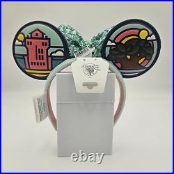 Walt Disney World Four-Park Icons with Pins Set Minnie Ears Headband New 2026