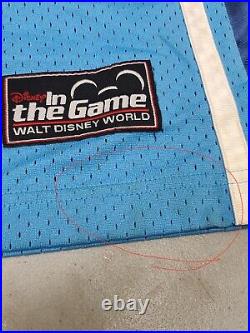 Walt Disney World Genie Aladdin Basketball Jersey Shirt Large Adult Williams