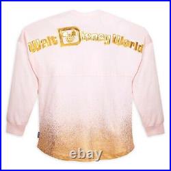 Walt Disney World Golden Logo Spirit Jersey for Adults Large