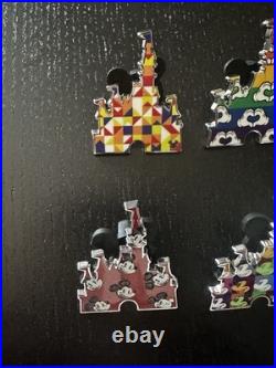 Walt Disney World Hidden Disney Mickey Castle Set Chaser 6 Pins 2025 Wave B WDW