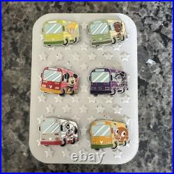 Walt Disney World Hidden Disney Transportation Bus Series 6 Pin Set 2026 Chaser
