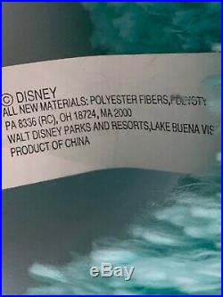 Walt Disney World Hidden Mickey Pre-Duffy Bear 16 Plush Aqua Mint Green RARE