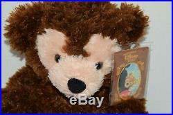 Walt Disney World Hidden Mickey Pre-Duffy Bear 16 Plush Dark Brown Storybook