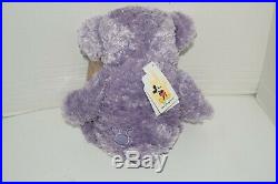 Walt Disney World Hidden Mickey Pre-Duffy Bear 16 Plush Purple WithStorybook