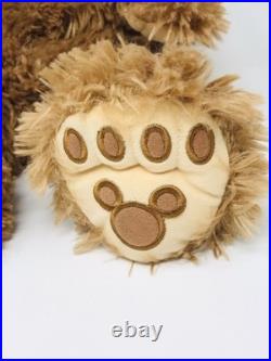 Walt Disney World Hidden Mickey Pre-Duffy Bear Plush Dark Brown