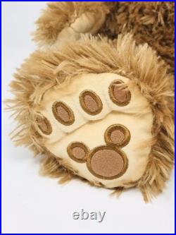 Walt Disney World Hidden Mickey Pre-Duffy Bear Plush Dark Brown