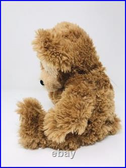 Walt Disney World Hidden Mickey Pre-Duffy Bear Plush Dark Brown