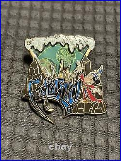 Walt Disney World Incredible 3d 2006 Fantasmic Mickey Mouse Spinner Pin