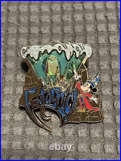 Walt Disney World Incredible 3d 2006 Fantasmic Mickey Mouse Spinner Pin